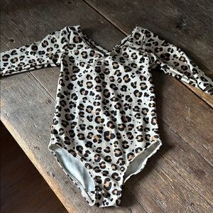 3-4T H&M leopard leotard 🐆💫